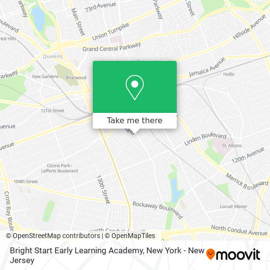 Mapa de Bright Start Early Learning Academy