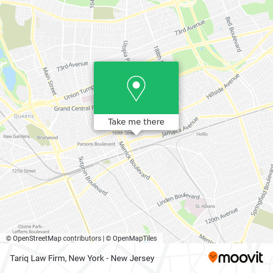 Tariq Law Firm map