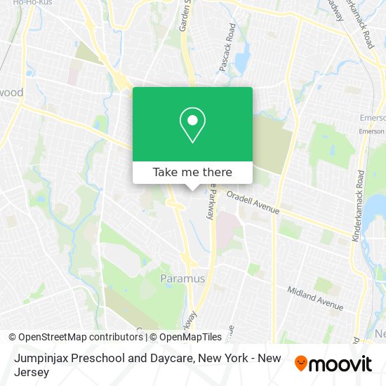 Mapa de Jumpinjax Preschool and Daycare