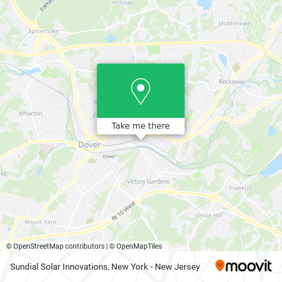 Mapa de Sundial Solar Innovations