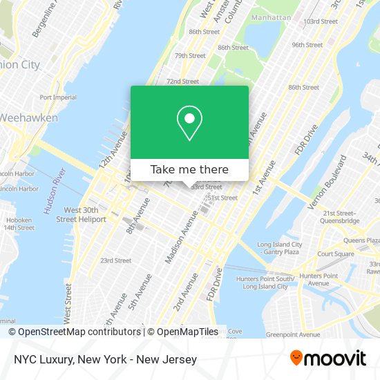 NYC Luxury map
