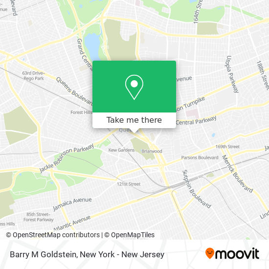 Barry M Goldstein map