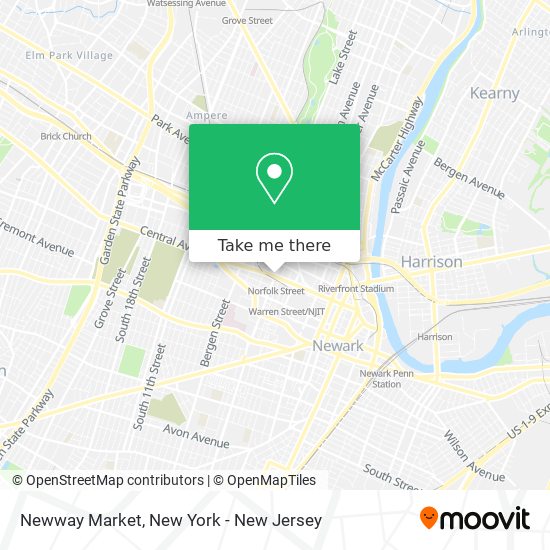 Mapa de Newway Market