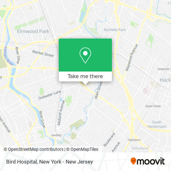 Mapa de Bird Hospital