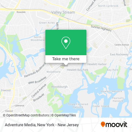 Adventure Media map