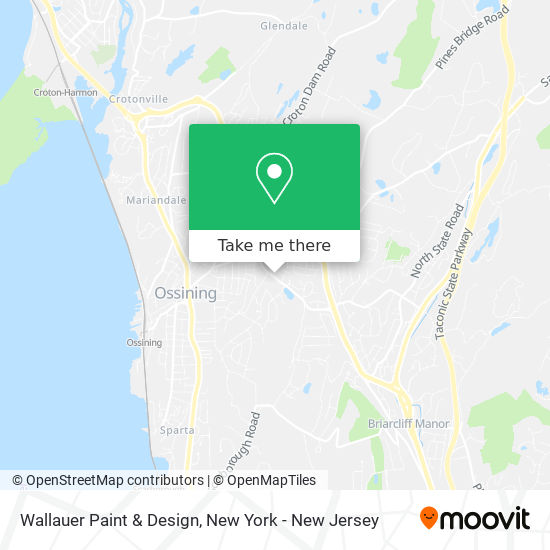 Wallauer Paint & Design map