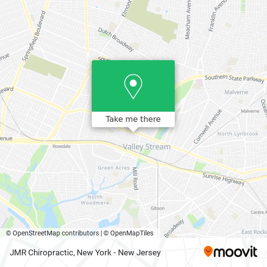 JMR Chiropractic map