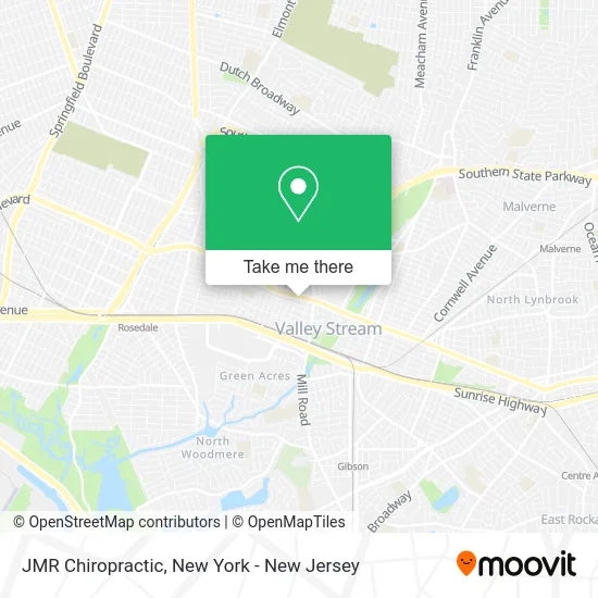 JMR Chiropractic map