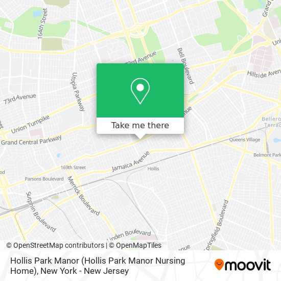 Mapa de Hollis Park Manor (Hollis Park Manor Nursing Home)