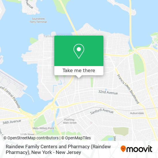 Raindew Family Centers and Pharmacy (Raindew Pharmacy) map