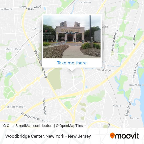 Mapa de Woodbridge Center