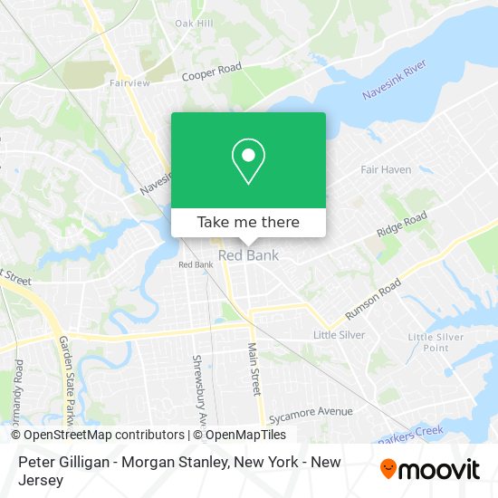 Peter Gilligan - Morgan Stanley map
