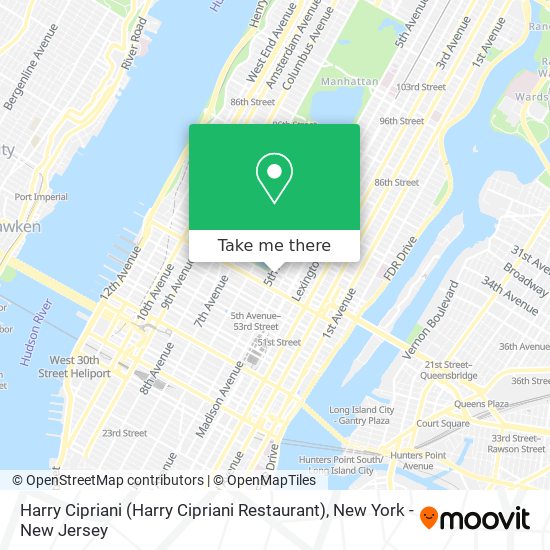 Mapa de Harry Cipriani (Harry Cipriani Restaurant)