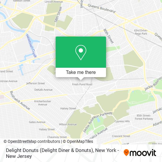 Delight Donuts (Delight Diner & Donuts) map