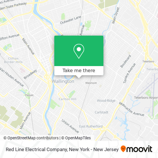 Mapa de Red Line Electrical Company