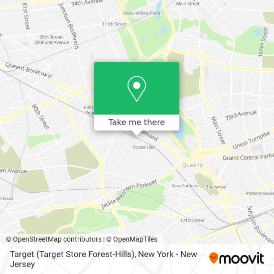 Target (Target Store Forest-Hills) map