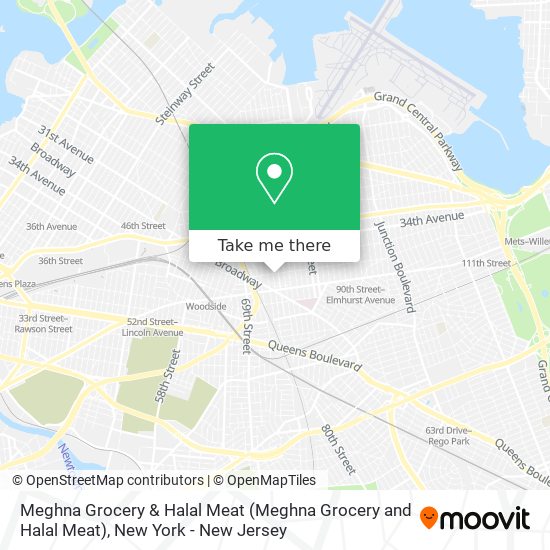 Mapa de Meghna Grocery & Halal Meat