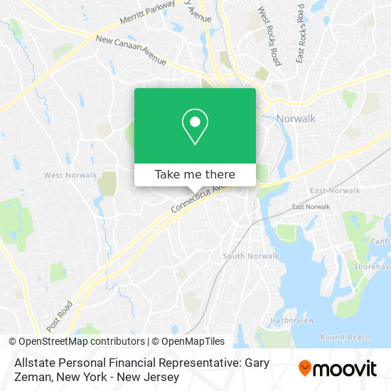 Allstate Personal Financial Representative: Gary Zeman map