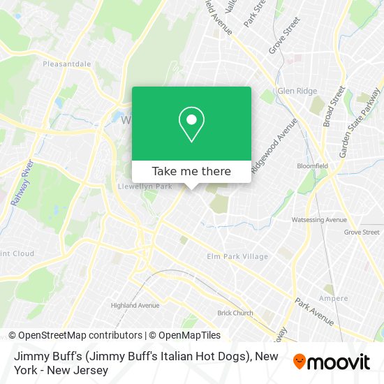 Mapa de Jimmy Buff's (Jimmy Buff's Italian Hot Dogs)