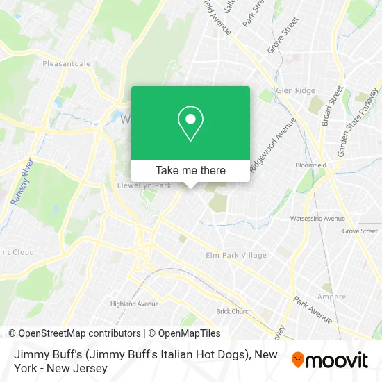 Jimmy Buff's (Jimmy Buff's Italian Hot Dogs) map