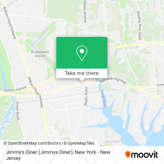 Mapa de Jimmy's Diner (Jimmys Diner)