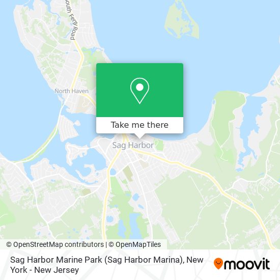 Sag Harbor Marine Park (Sag Harbor Marina) map