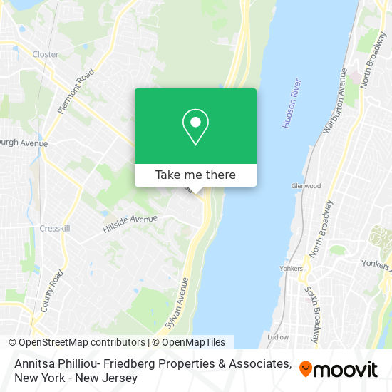 Mapa de Annitsa Philliou- Friedberg Properties & Associates