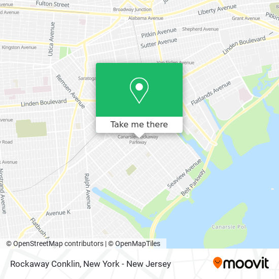 Rockaway Conklin map