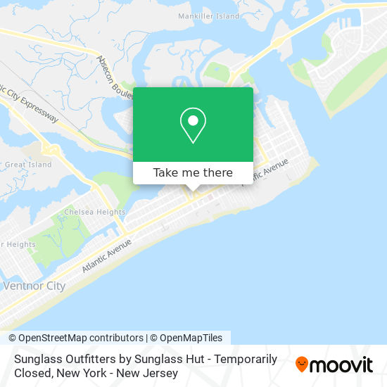 Sunglass Outfitters by Sunglass Hut - Temporarily Closed map