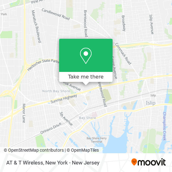 AT & T Wireless map