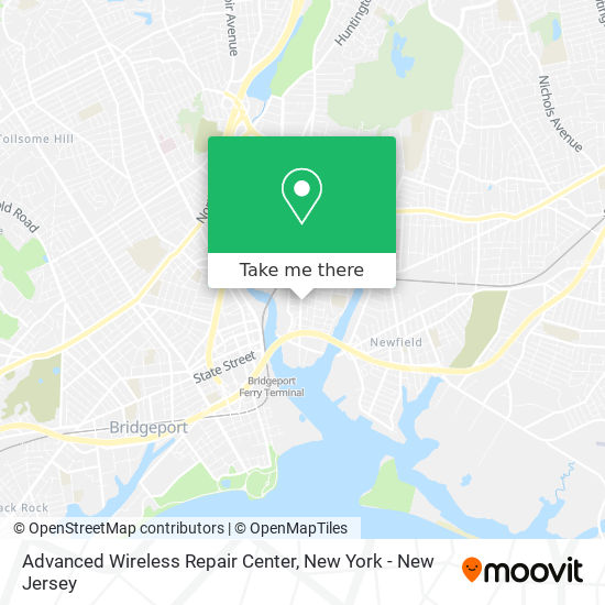 Mapa de Advanced Wireless Repair Center