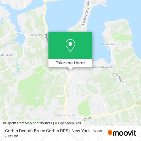 Mapa de Corbin Dental (Bruce Corbin DDS)