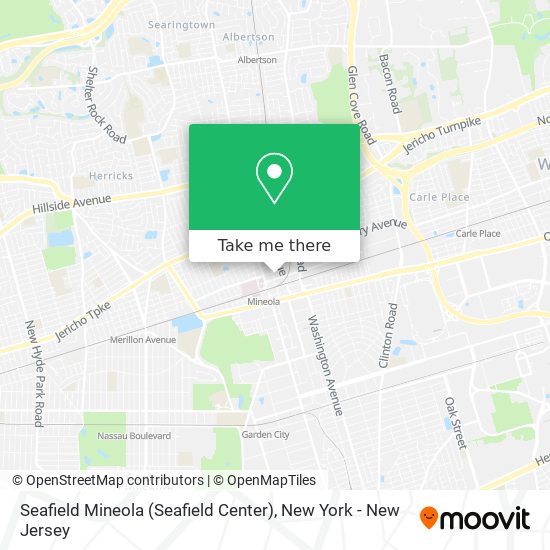 Mapa de Seafield Mineola (Seafield Center)