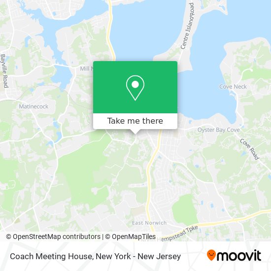 Mapa de Coach Meeting House