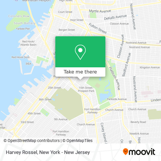 Harvey Rossel map