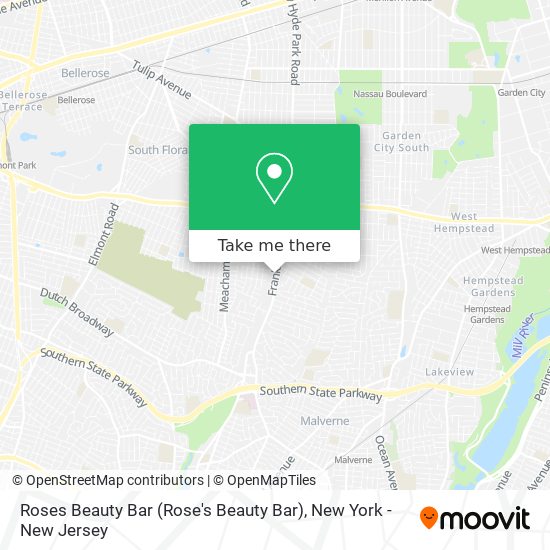 Roses Beauty Bar (Rose's Beauty Bar) map