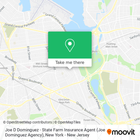 Joe D Dominguez - State Farm Insurance Agent (Joe Dominguez Agency) map