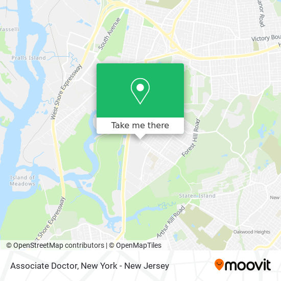 Associate Doctor map