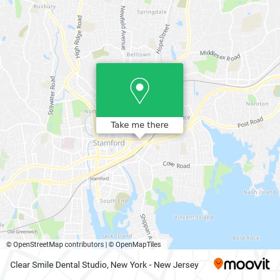 Mapa de Clear Smile Dental Studio
