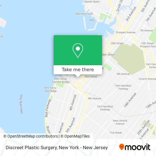 Discreet Plastic Surgery map