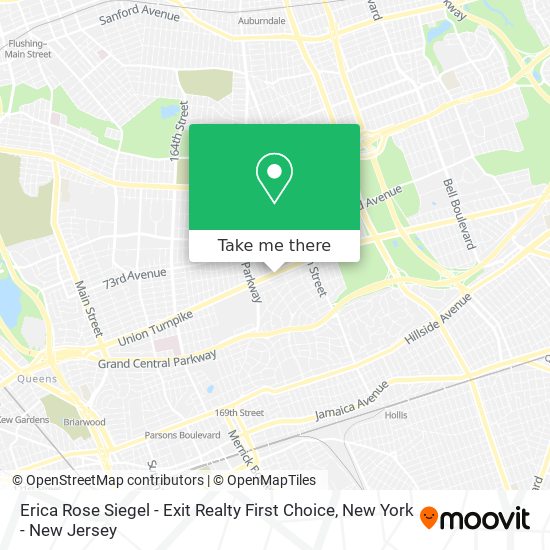 Mapa de Erica Rose Siegel - Exit Realty First Choice