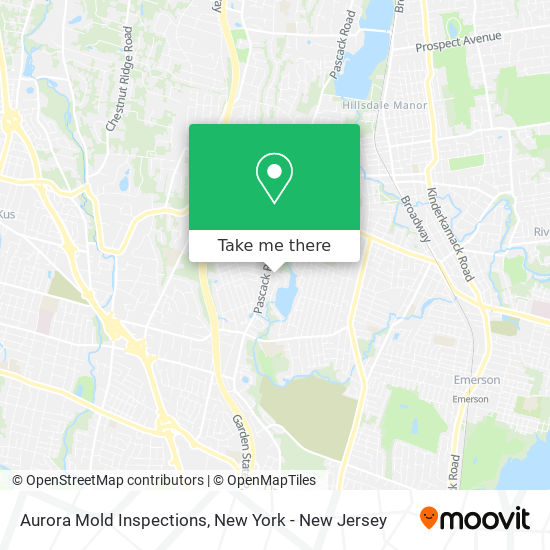 Aurora Mold Inspections map