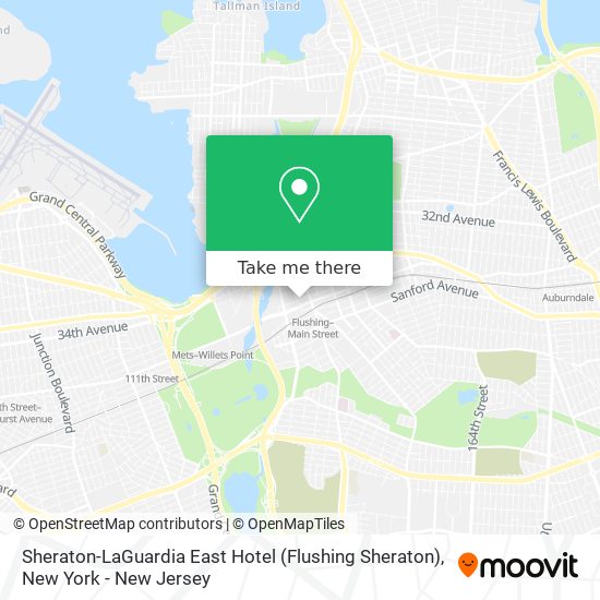 Mapa de Sheraton-LaGuardia East Hotel (Flushing Sheraton)