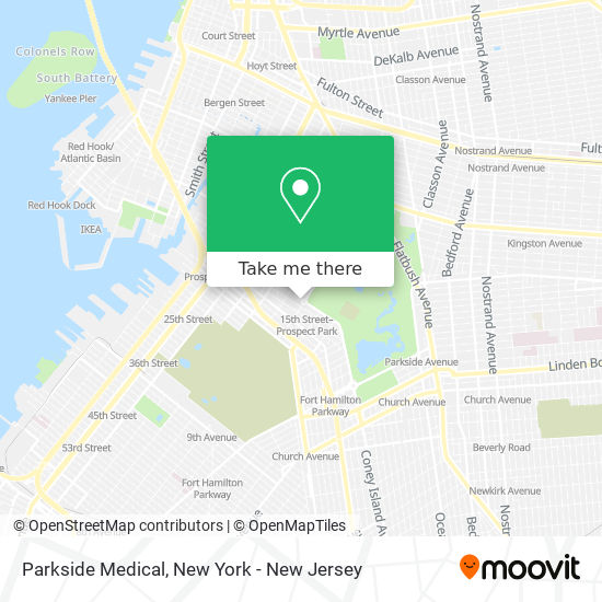 Parkside Medical map