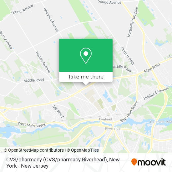 CVS / pharmacy (CVS / pharmacy Riverhead) map