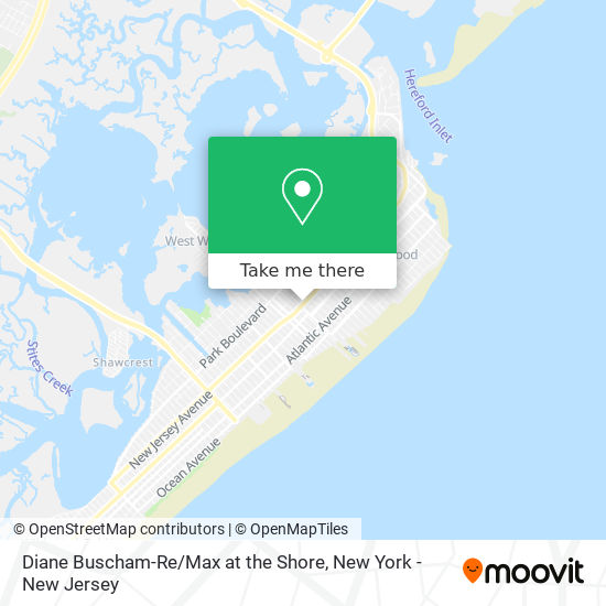 Mapa de Diane Buscham-Re / Max at the Shore