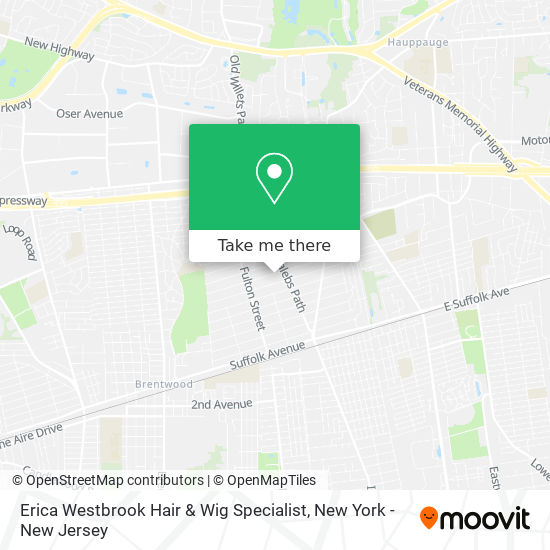 Erica Westbrook Hair & Wig Specialist map