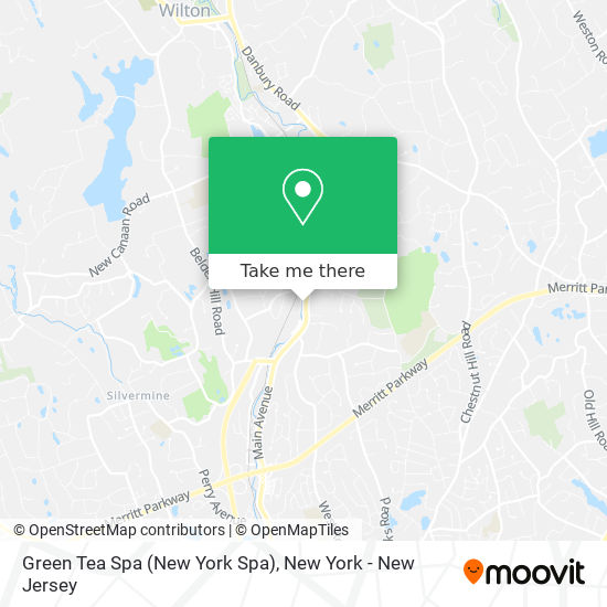 Mapa de Green Tea Spa (New York Spa)