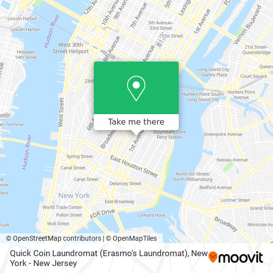 Quick Coin Laundromat (Erasmo's Laundromat) map