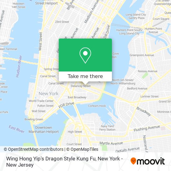 Mapa de Wing Hong Yip's Dragon Style Kung Fu